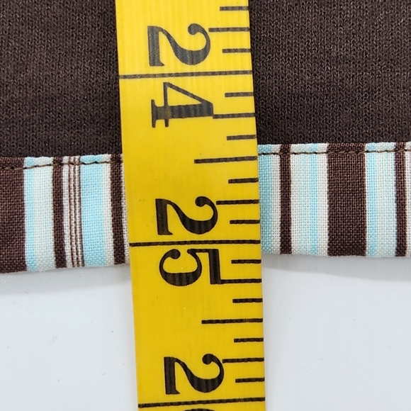 Handmade Appliqued Cat Full Zip Sweatshirt Size Large Color Brown & Blue - Picture 4 of 10